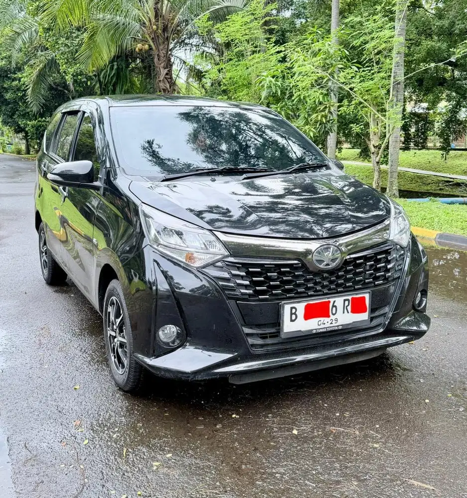 Low km 10rb Toyota Calya 1.2 G AT 2024 Hitam tt Avanza