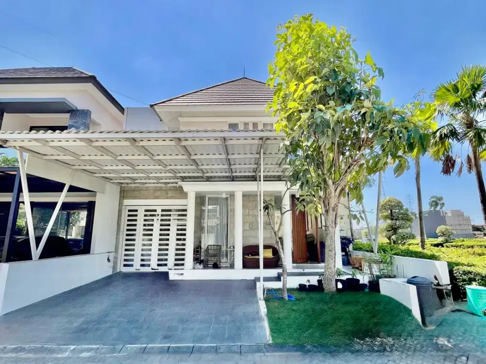 DIJUAL RUMAH THE GREENLAKE CITRALAND 4KT SEMI FURNISHED WIYUNG BINUS