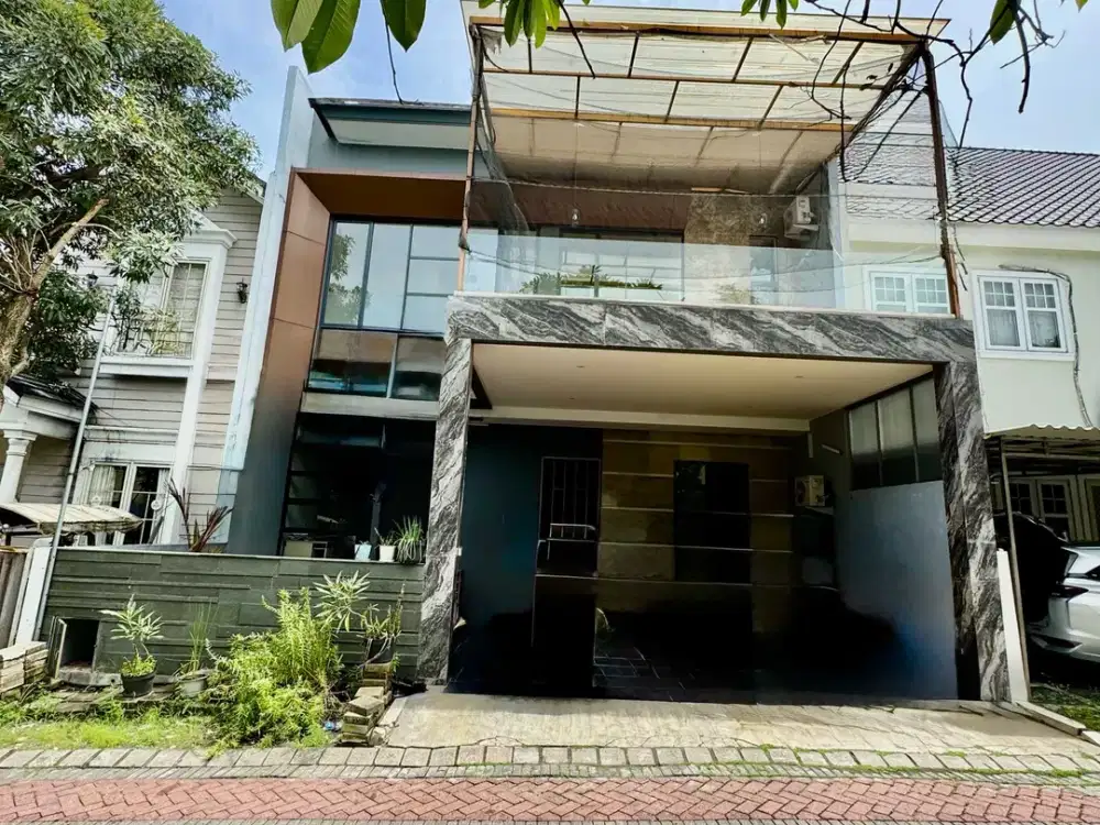 DIJUAL RUMAH ALAM HIJAU CITRALAND 5KT SEMI FURNISH DEKAT PASAR MODERN