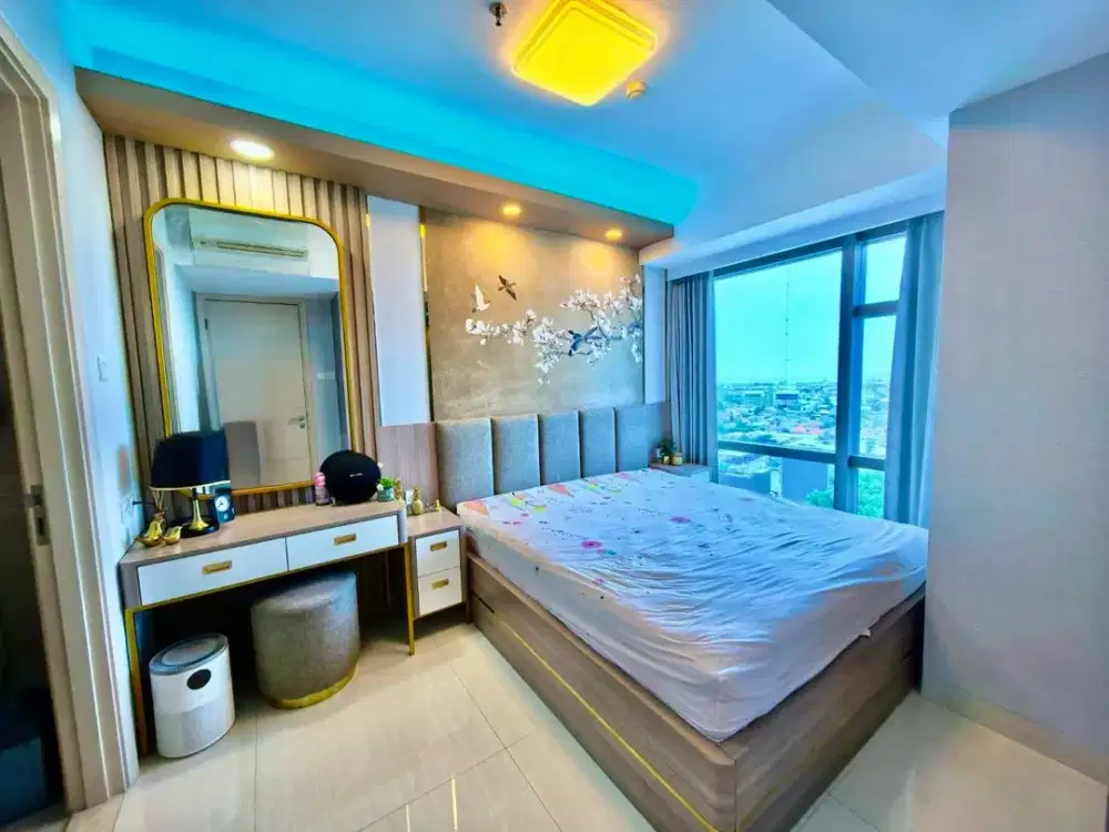 JUAL SEWA APARTEMEN LA RIZ MANSION PRIVATE LIFT LT 2 FURNISH PAKUWON MAL