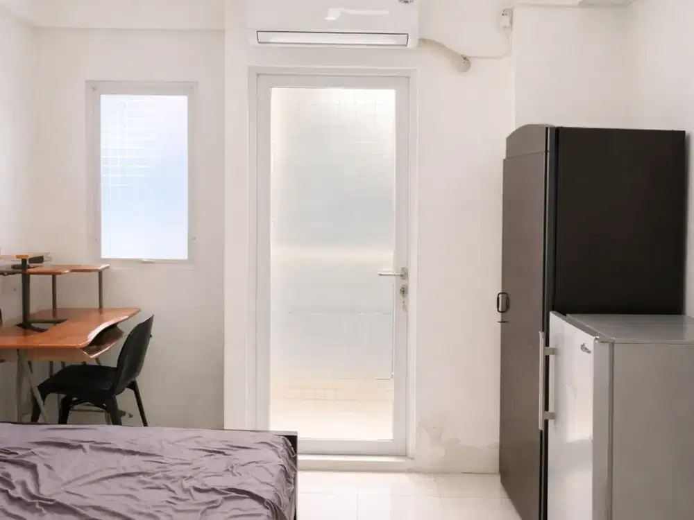 Disewakan Apartemen Puncak Dharmahusada Studio Furnished  Lt 8 dekat Lift