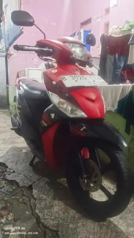 Di jual BU yamaha mio j th 2014 surat Komplit