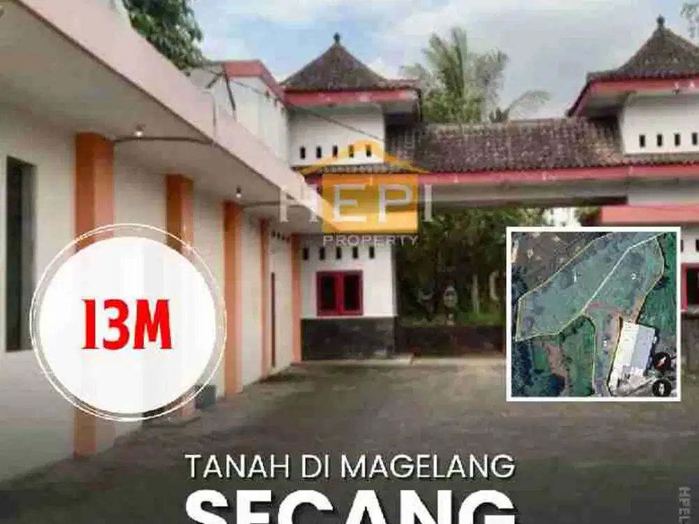 Di Jual Tanah Cantik di Secang Magelang