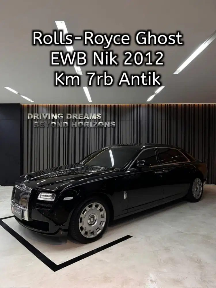 Rolls-Royce Ghost Extended Wheelbase EWB 2012 Hitam
