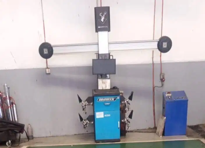 PAKET Mesin Spooring 3D, Mesin Balancing, Mesin Pembuka ban, Nitrogen