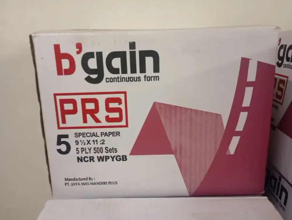 Kertas Continuous Form merk B'GAIN