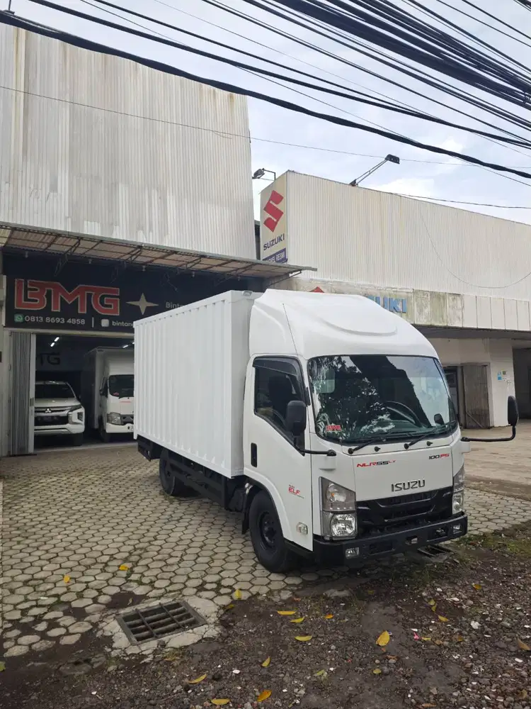 Truck BOX Isuzu NLR55LX Long chassis 2021