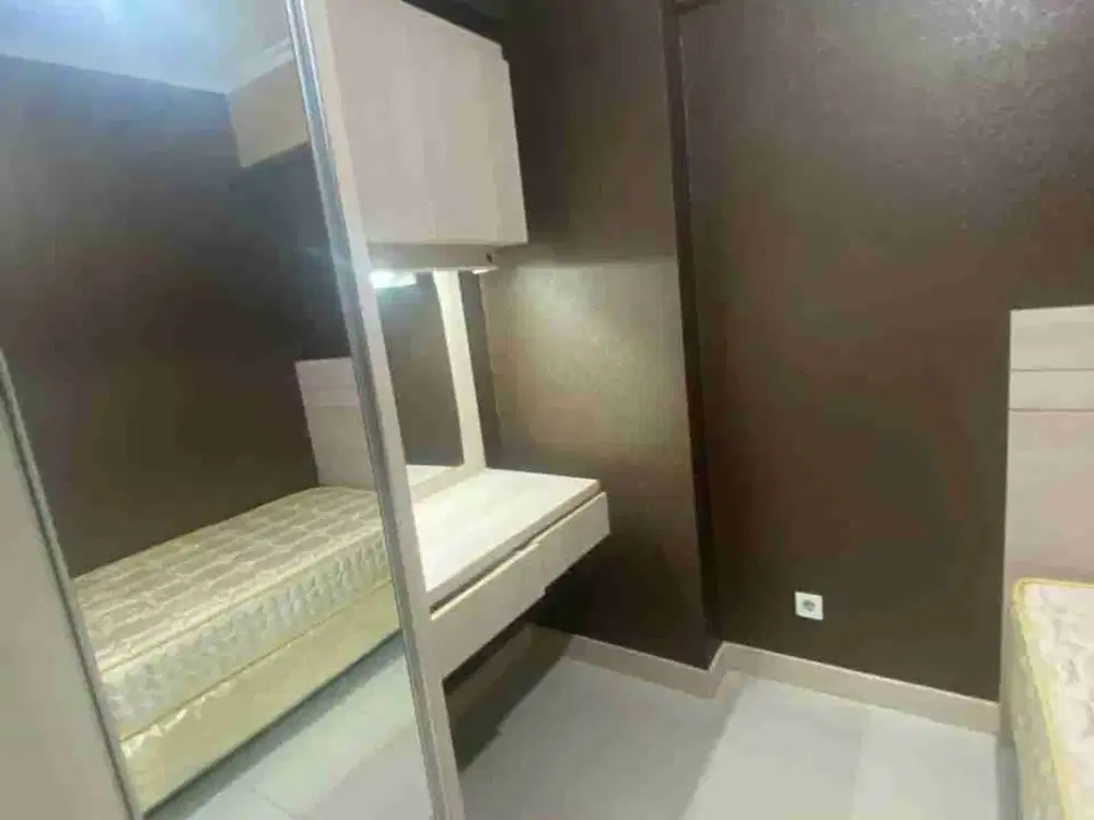 disewakan apartemen bassura 2 kamar furnished tower baru