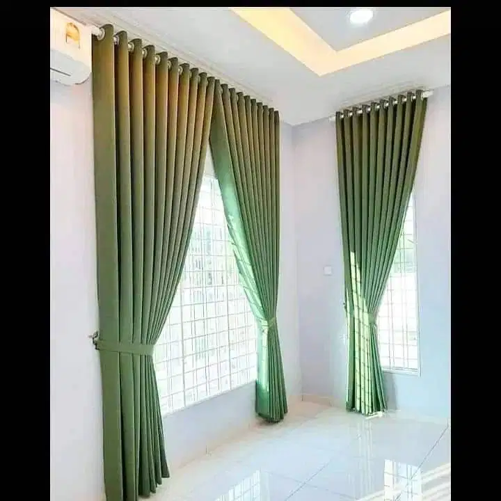 Jual Gorden Blackout Pasang Skat Klinik Hordeng Pintu Gordyn Vitrase