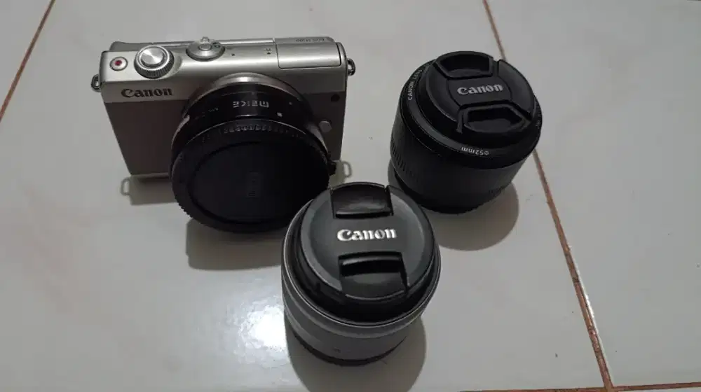 Camera Canon Mirrorless M100 Like New