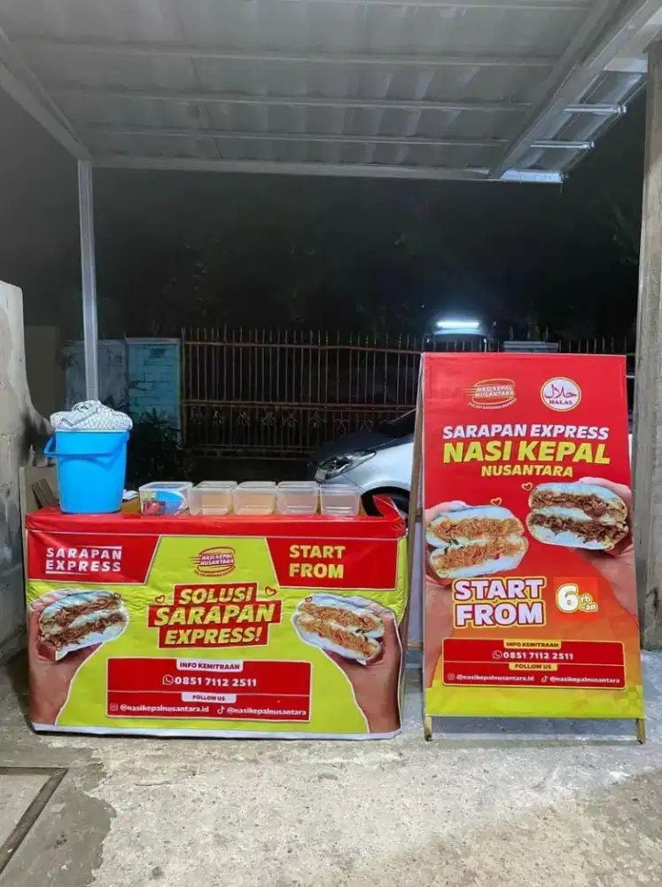 TAKE OVER USAHA NASI KEPAL