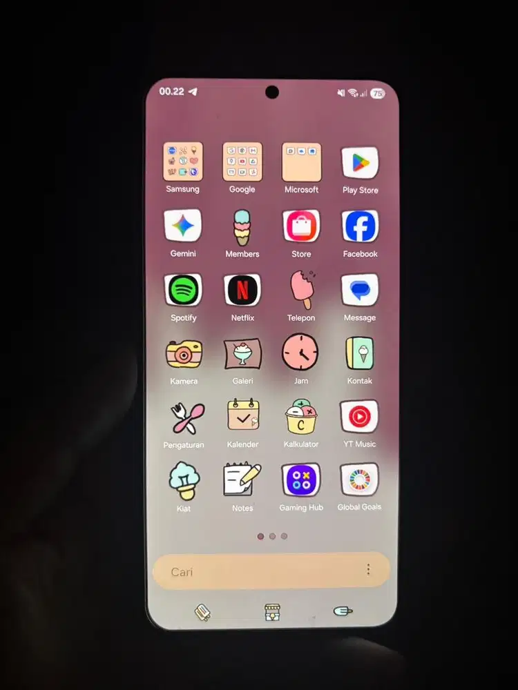 Baru pakai sebulan Samsung s25