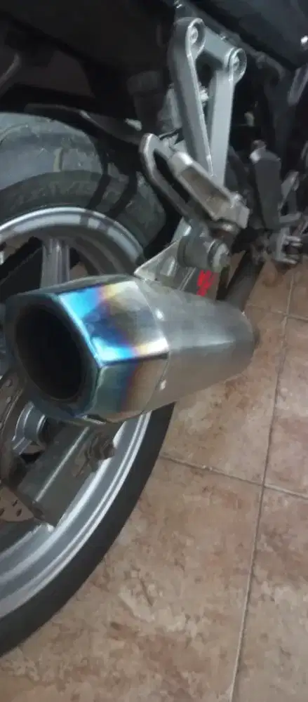 Knalpot stainless mulus