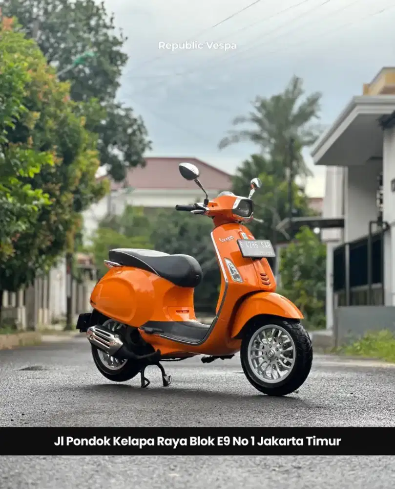 DIJUAL PIAGGIO VESPA SPRINT 150 IGET ABS LED TH 2016 PERFECT CONDITION