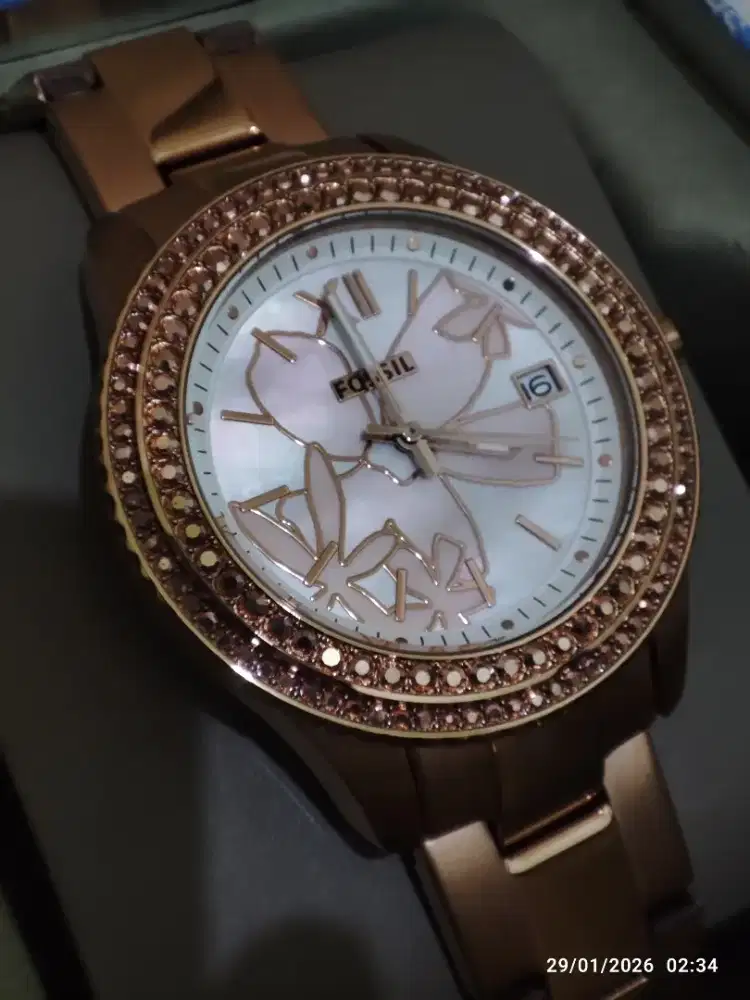 JUAL JANGAN TANGAN WANITA FOSSIL ORIGINAL STOCK TERAKHIR