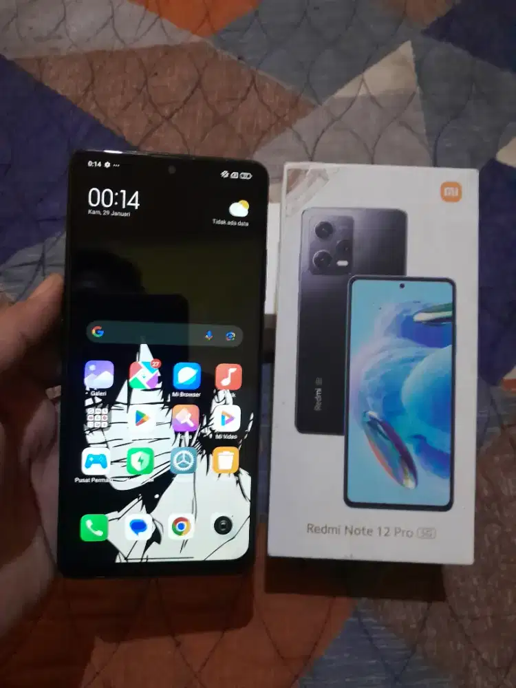 Redmi Note 12 Pro Fulset Ram 8/256