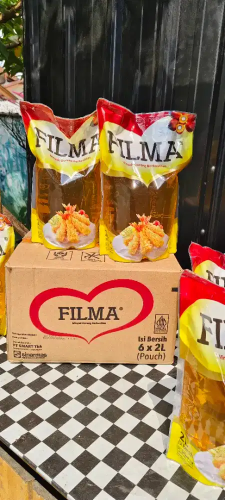 MINYAK GORENG FILMA KUALITAS TERBAIK, KEMASAN 2 LITER