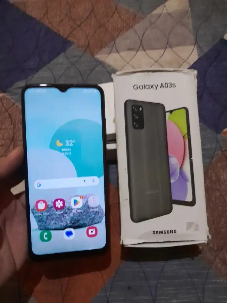 Samsung A03s Fulset Ram 4/64