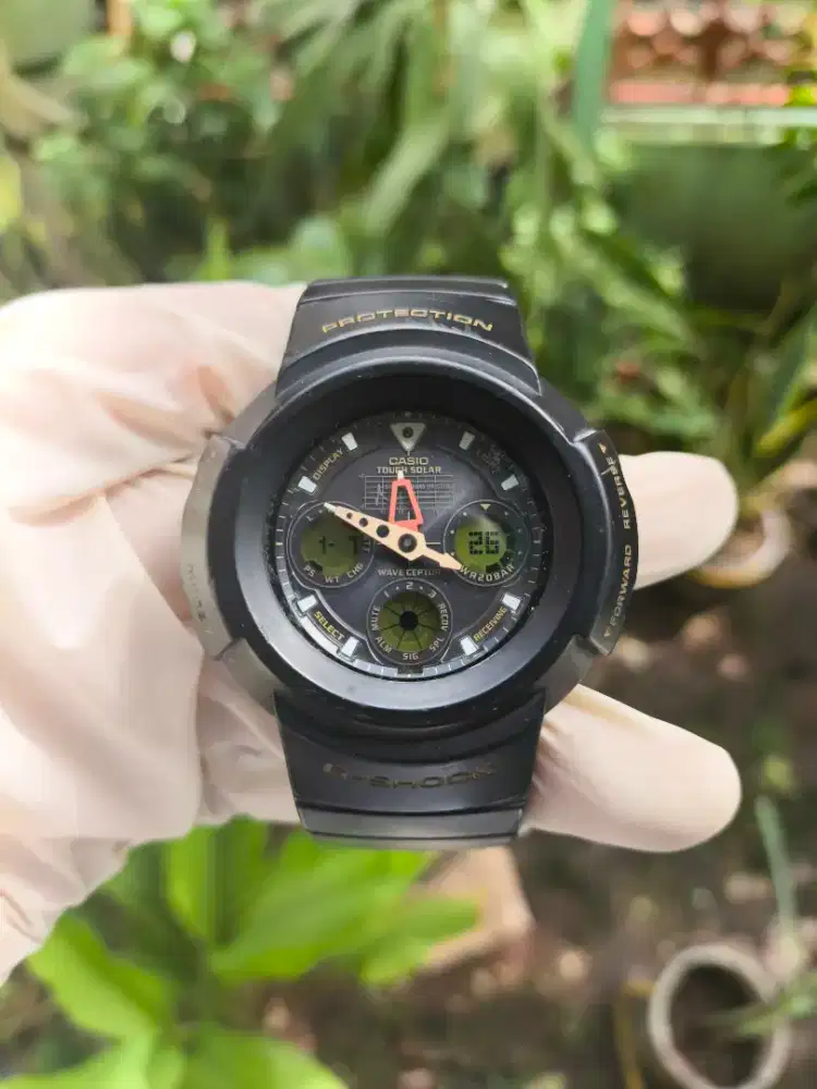 (Harga Net) Jam Tangan Casio G-Shock AWG-500J The G All Original JDM