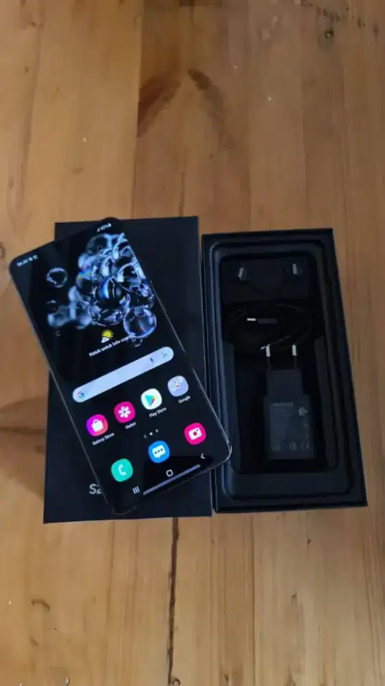 samsung s20 ultra , ram 12/128 Gb, fullset ori lengkap no minus