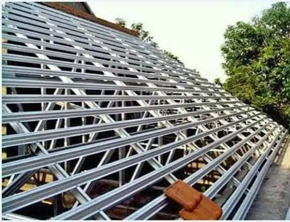 Pemasangan baja ringan