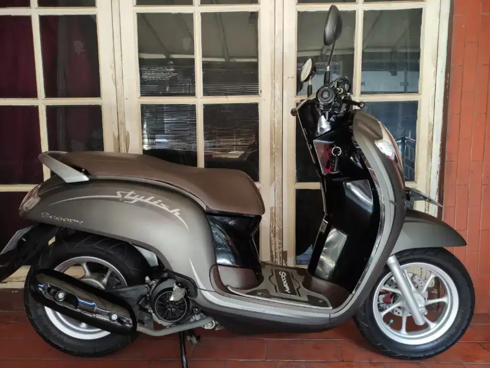 Simpanan km 7rb scoopy stylish donat cbs iss persis baru jarang ada