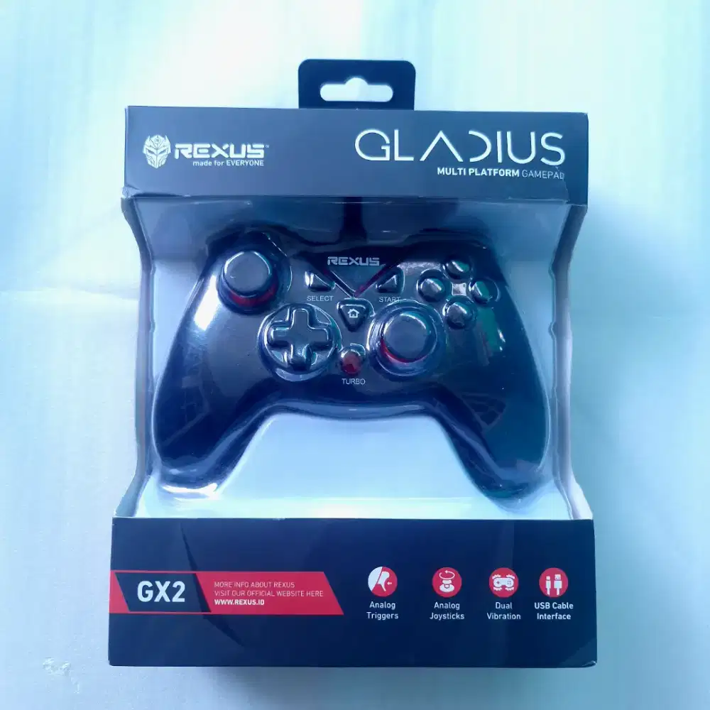 Rexus Gladius GX2 Pro Gaming Gamepad Joystick PC Android PS3 Like New