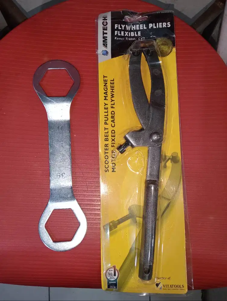 Kunci tracker cvt matic + kunci tahanan mur kopling 39x41mm