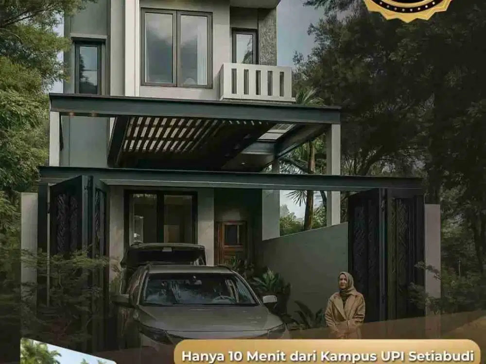 DI JUAL 3 UNIT RUMAH 10 MENIT DARI UPI SETIABUDI BANDUNG