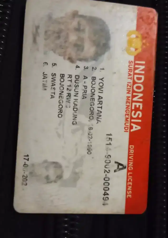 Cari kerja driver/sales