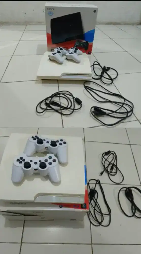 Jual PS 3 slim putih