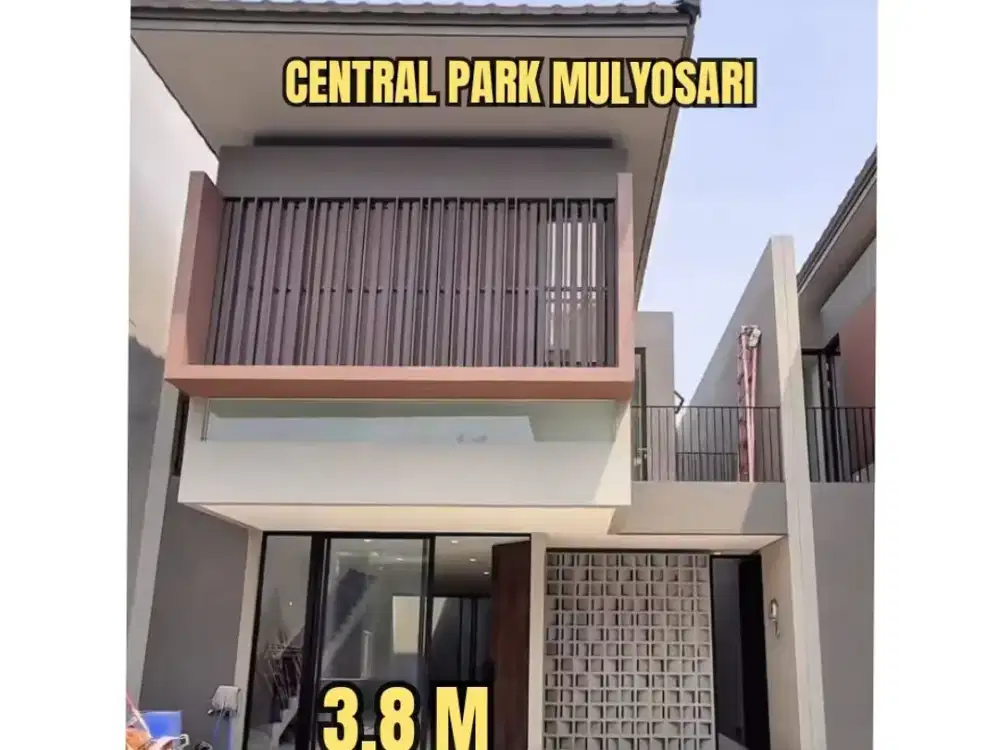‼️BARU GRESS ‼️RUMAH CENTRAL PARK MULYOSARI SURABAYA TIMUR. DEKAT ITS, UNAIR, KWK, MERR, GALAXY MALL, SUTOREJO, DHARMAHUSADA, BABATAN PANTAI,KERTAJAYA