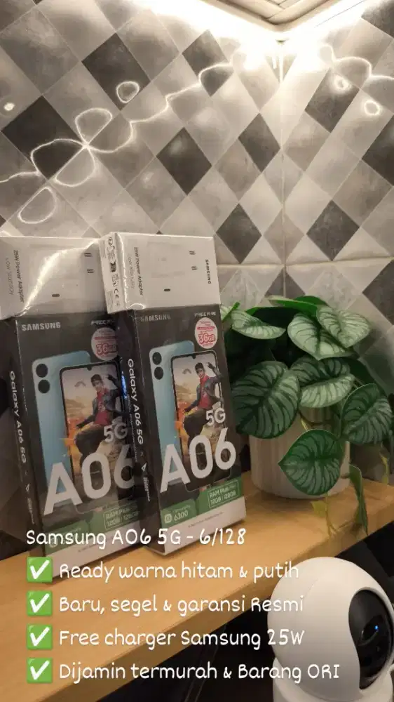 Samsung A06 5G (6/128 GB) Baru & Segel
