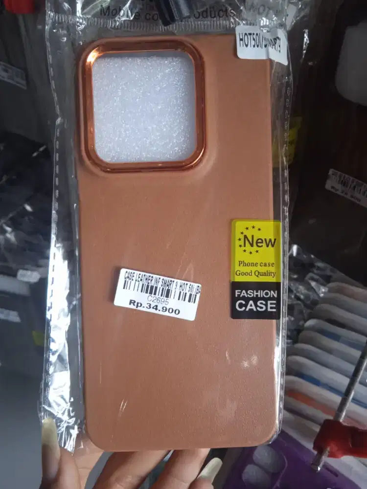 CASE LEATHER INFINIX SMART 9 ATLANTIS DASYAT