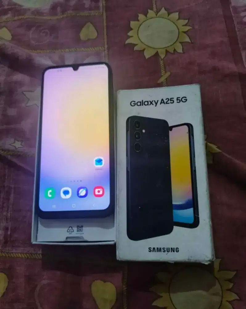Samsung A25 5G ram 8/256 lengkap