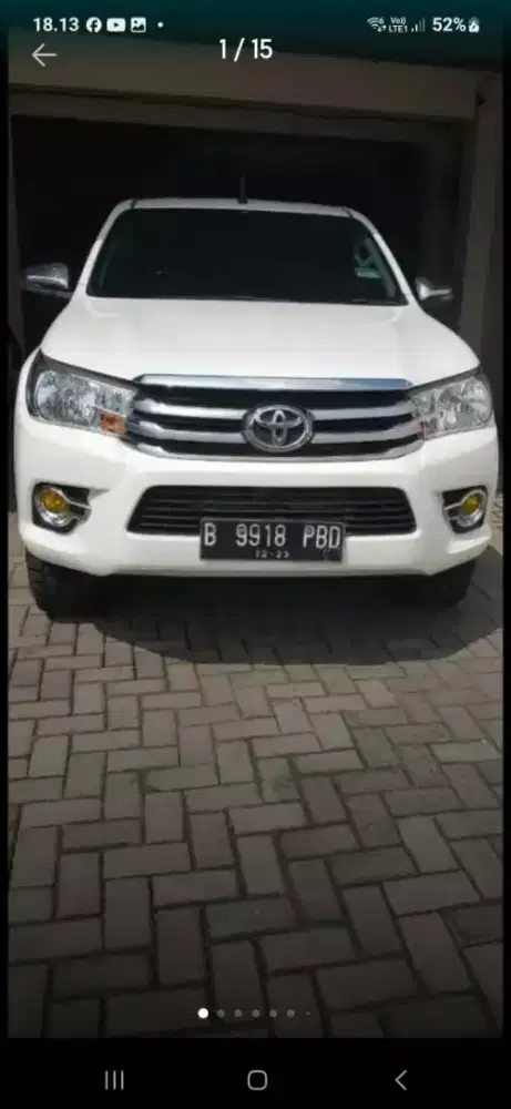Toyota fortuner VRZ 2.4 dsl a/t 2016 bisa kredit
