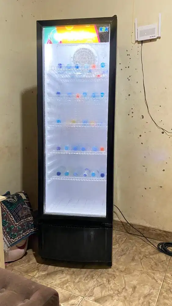 Showcase RSA tinggi 5 rak