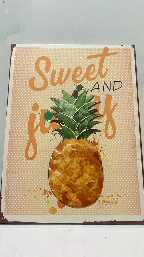 Hiasan Dinding Wall Art 3D Informa