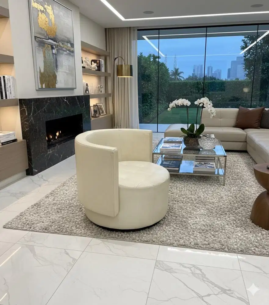 Sofa Cellini Single Rotary ( Berputar 360 derajat )