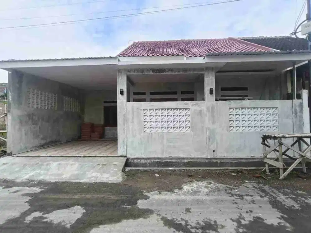 Rumah Baru Murah Luas 90 Bagus Proses Finishing Free Pagar Kanopi (at)