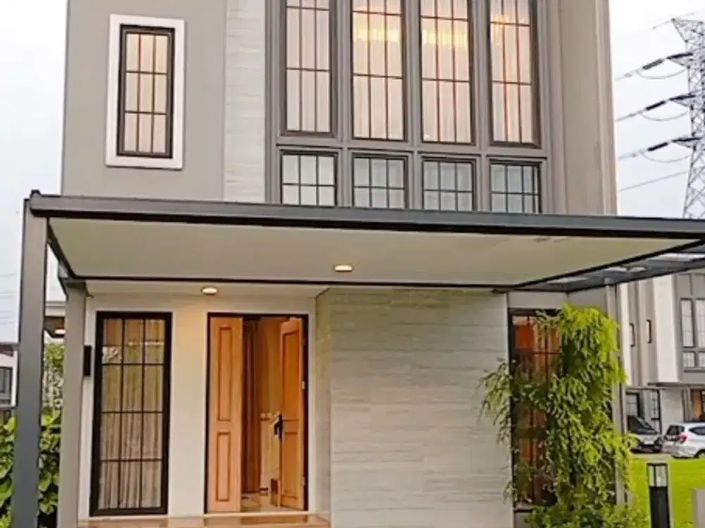 Hunian Modern & Mewah di Cluster terdepan, lengkap dgn Fasilitas, dekat BSD