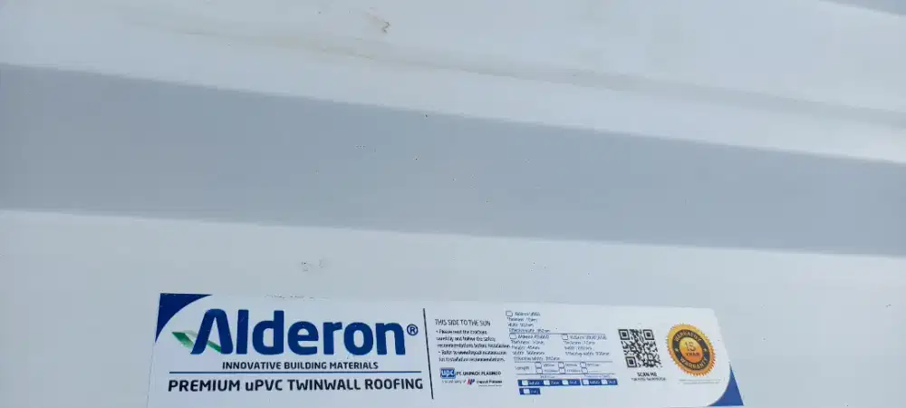 Alderon sisa proyek double layer panjang 250 cm