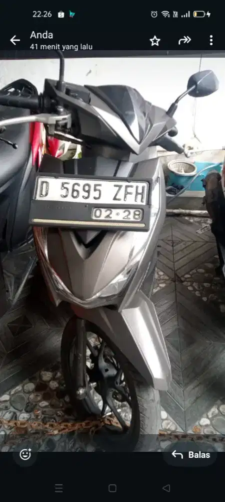 jual cepat beat deluxe 2023 mulus