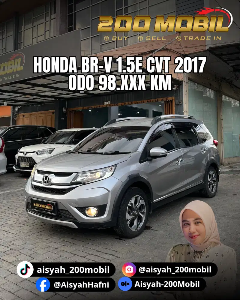 Honda BR-V 1.5E Cvt 2017 Bensin