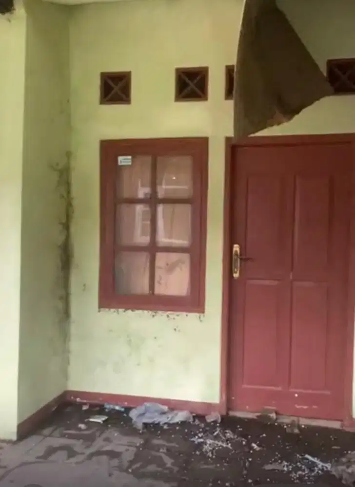 dijual murah tanah beserta bangunan tipe 21 tanpa perantara harga nego