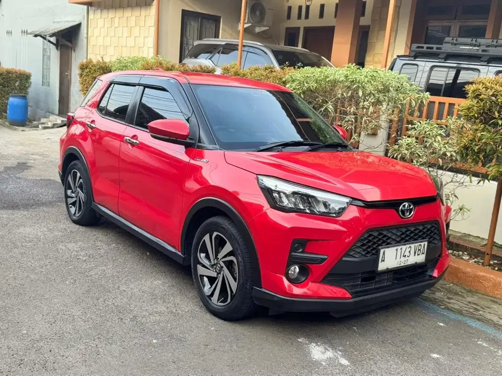 Toyota Raize 1.0 Turbo G Bensin AT 2022 Merah