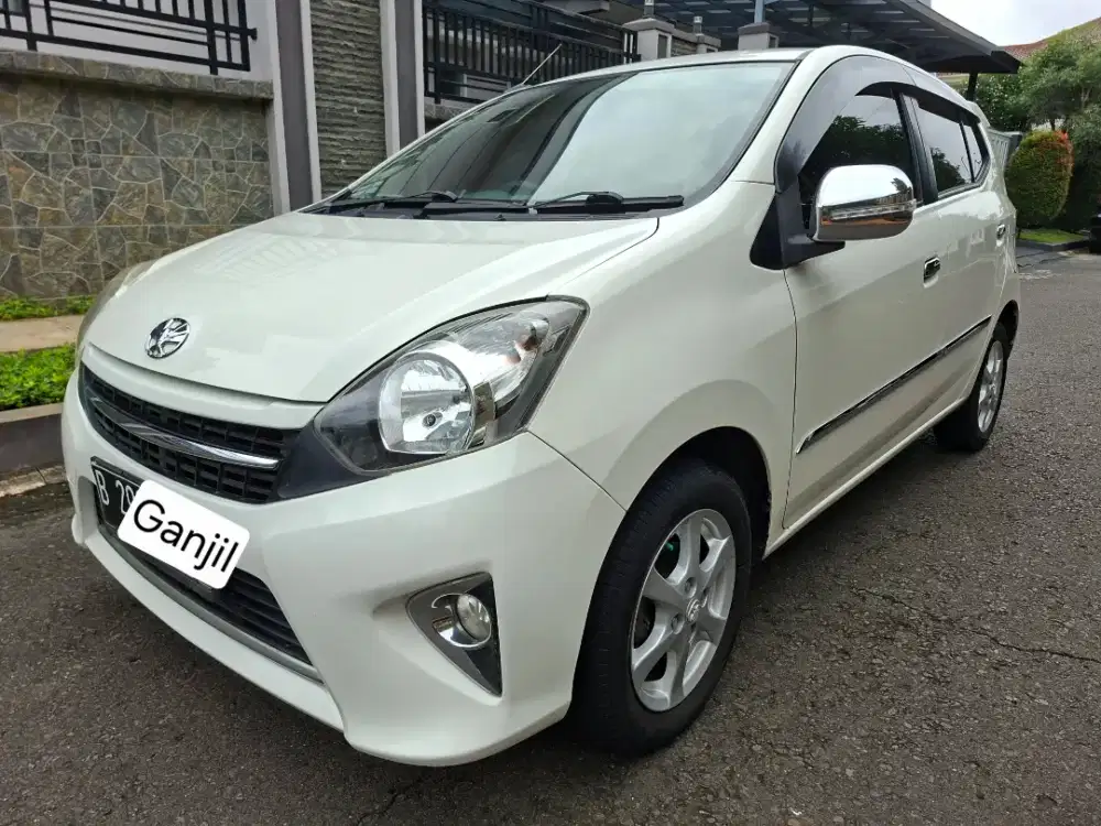 Toyota Agya G A/T 2017 Putih Pakaian Sendiri Terawat Bagus Skl