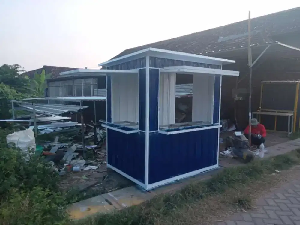 Gerobak booth kontainer container rombong