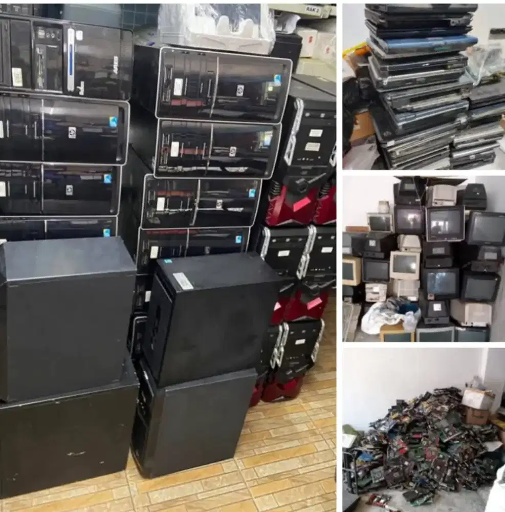 Khusus elektronik rosok perangkat komputer laptop ac hp dibeli