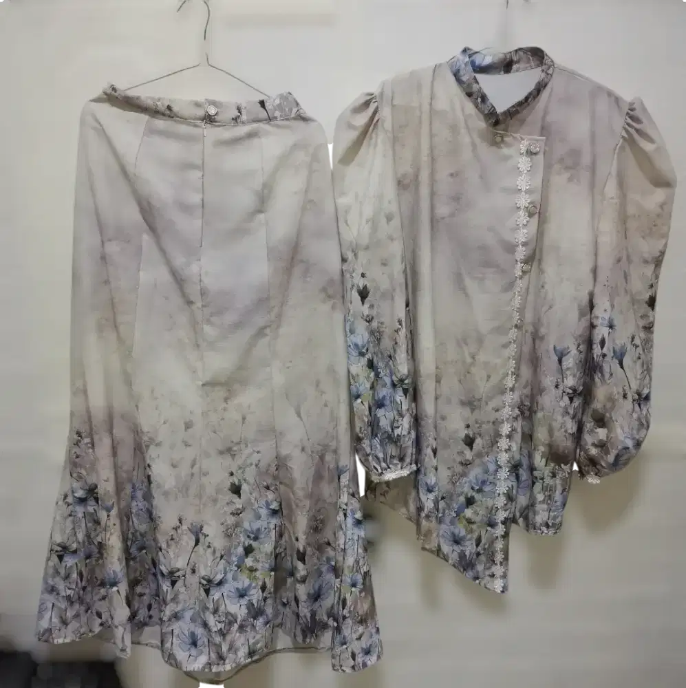 Setrok dress gamis malay